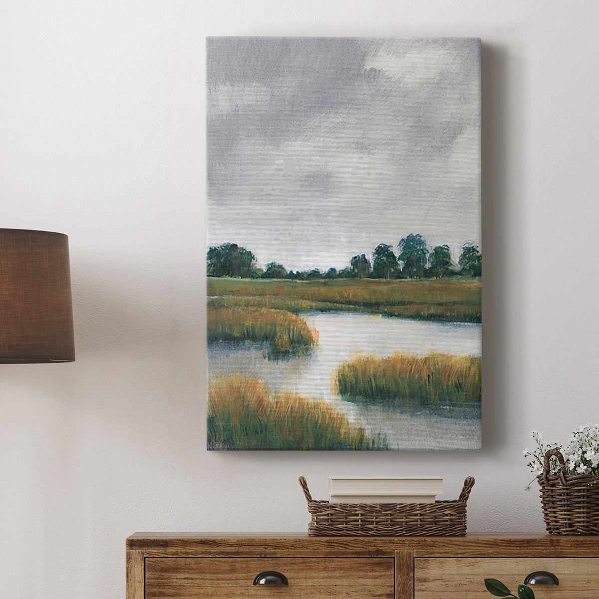 Salt Marshes II Premium Gallery Wrapped Canvas - Ready to Hang