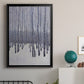 Bare Trees in Winter I - Modern Framed Canvas Print