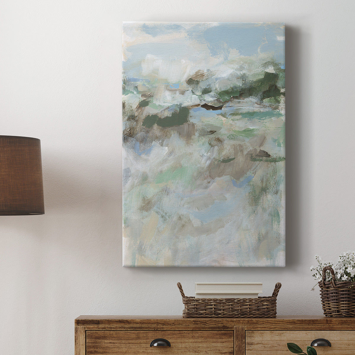 Far Away Hills II Premium Gallery Wrapped Canvas - Ready to Hang