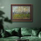 Orchard With Blossoming Apricot Trees - Ornate Framed Canvas Print