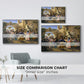 Romans Gathered for Merriment at an Osteria, 1839 - Floater Framed Canvas Print