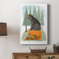 Raccoon On Pumpkin - Canvas Art Print