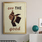 Movie Time I - Modern Framed Canvas Print