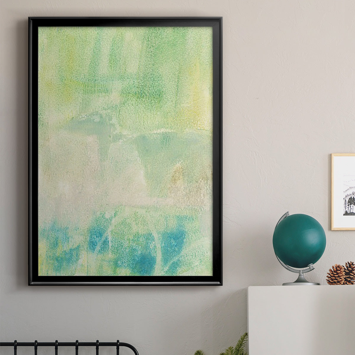 Serus I - Modern Framed Canvas Print