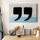 He Said She Said - Canvas Art Print