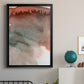 Red Ochre Abstract IV - Modern Framed Canvas Print