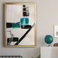 Geometry Notes I - Modern Framed Canvas Print