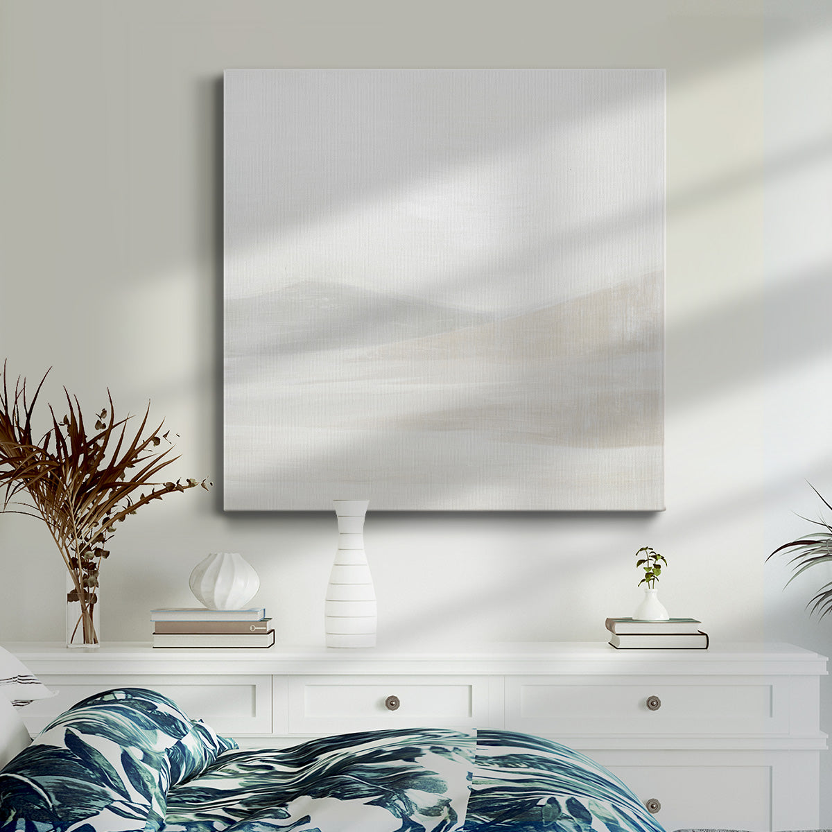 White Sand Storm II - Canvas Art Print