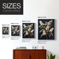 Floral Study Series LII - Restickable Framed Art Set