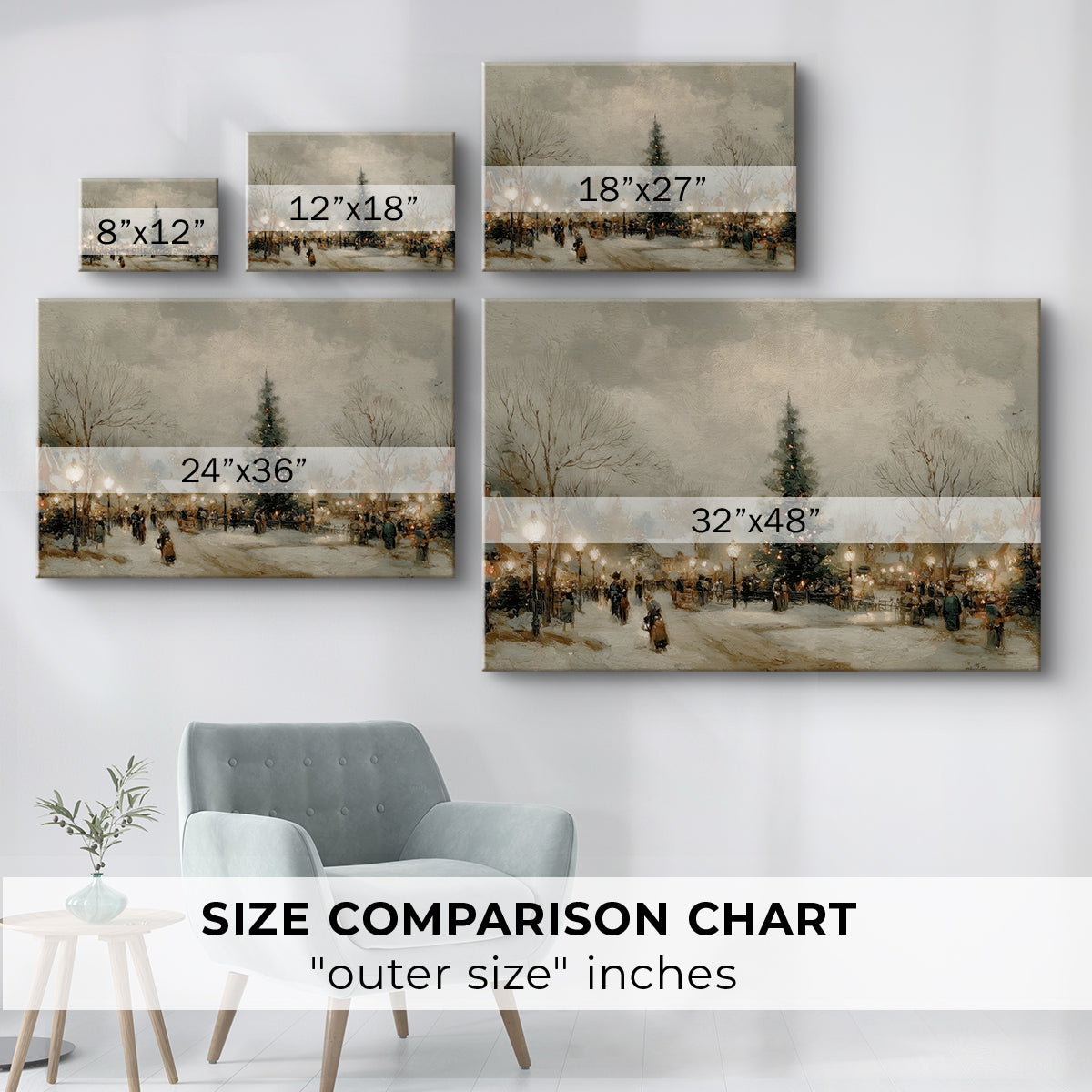 Dusk of Honeyed Manger - Canvas Art Print