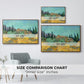 Wooden Sheds Among the Olive Trees and Cypresses, 1889 - Floater Framed Canvas Print