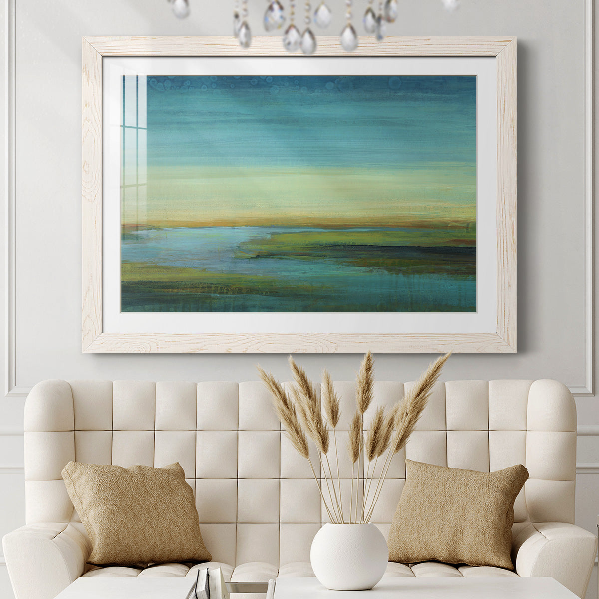 The Flow - Barnwood Framed Art Print