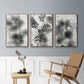 Marbling I - Framed Premium Gallery Wrapped Canvas L Frame 3 Piece Set - Ready to Hang