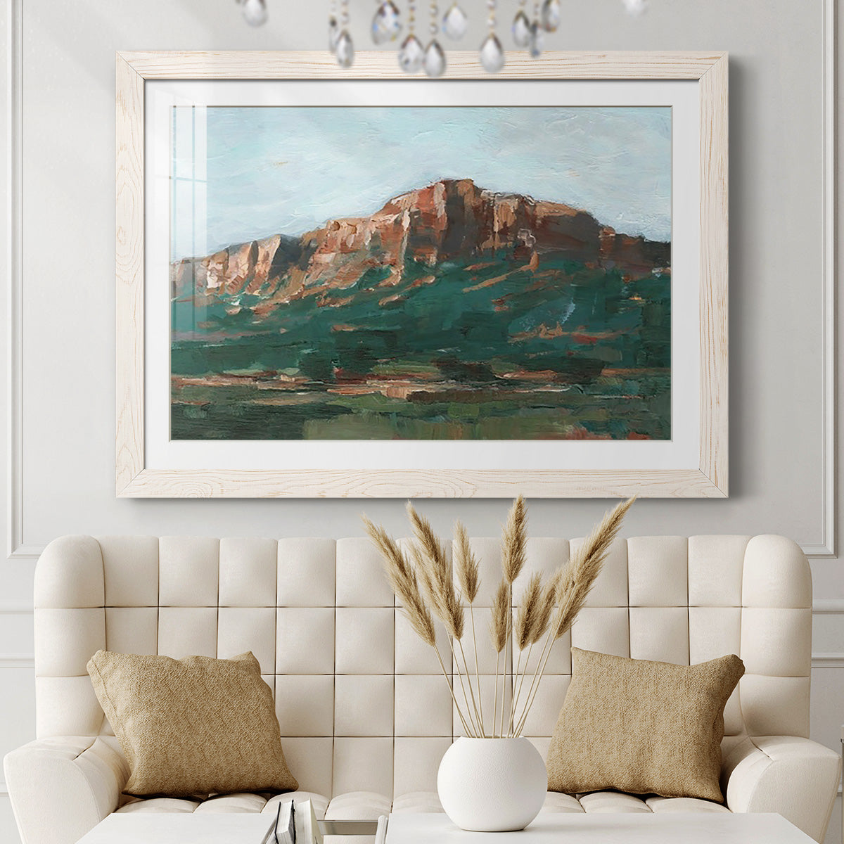 Heading West II - Barnwood Framed Art Print