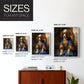 Royal Animals Series LIX - Restickable Framed Art Set