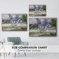 Houses in Auvers, 1890 - Floater Framed Canvas Print