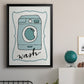 Wash - Modern Framed Canvas Print