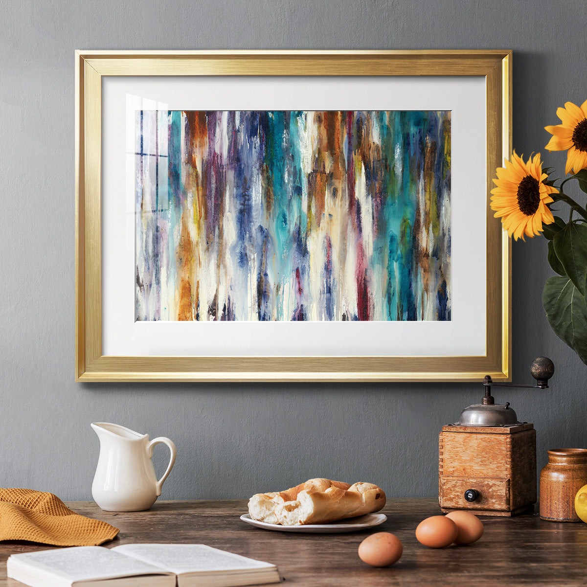 Shape Shifting - Modern Framed Art Print