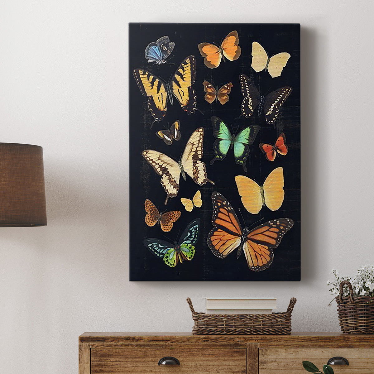 Collected Flutter III Premium Gallery Wrapped Canvas - Ready to Hang