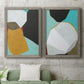 Graphica I - Premium Framed Canvas 2 Piece Set - Ready to Hang