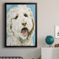 Labradoodle II - Modern Framed Canvas Print