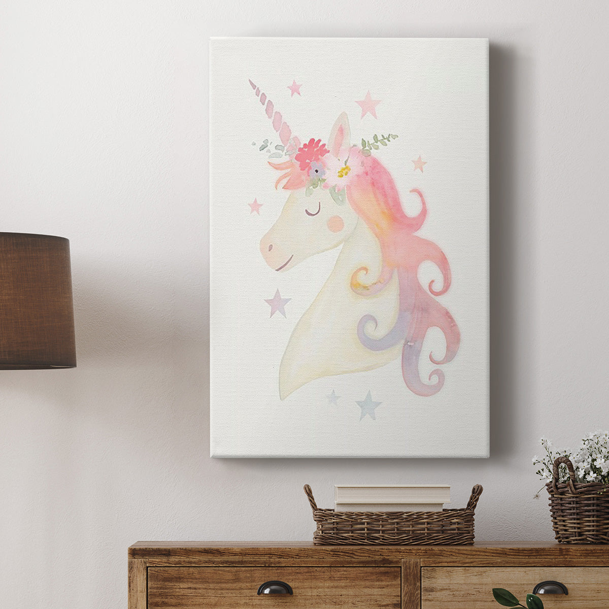 Sweet Unicorn I Premium Gallery Wrapped Canvas - Ready to Hang