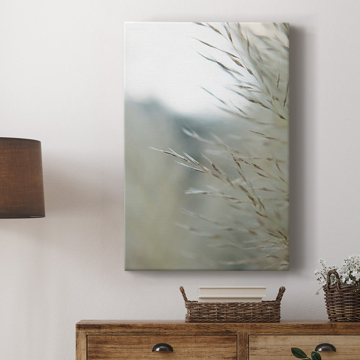 Subtle Grasses III - Canvas Art Print