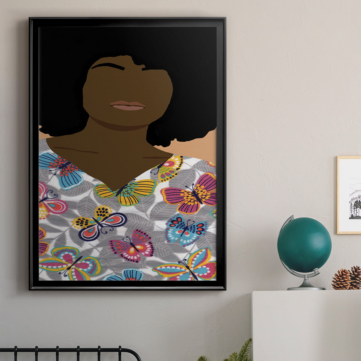 Care Giver I - Modern Framed Canvas Print