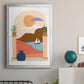 Paper Scene III - Modern Framed Canvas Print