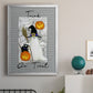 Trick or Treat Ghost - Modern Framed Canvas Print
