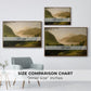 Hudson River Scene, 1857 - Floater Framed Canvas Print