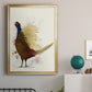 Pheasant Splash 8 - Modern Framed Canvas Print