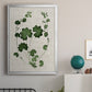 Forest Foliage on Linen II - Modern Framed Canvas Print