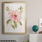 One Pink Bloom I - Modern Framed Canvas Print