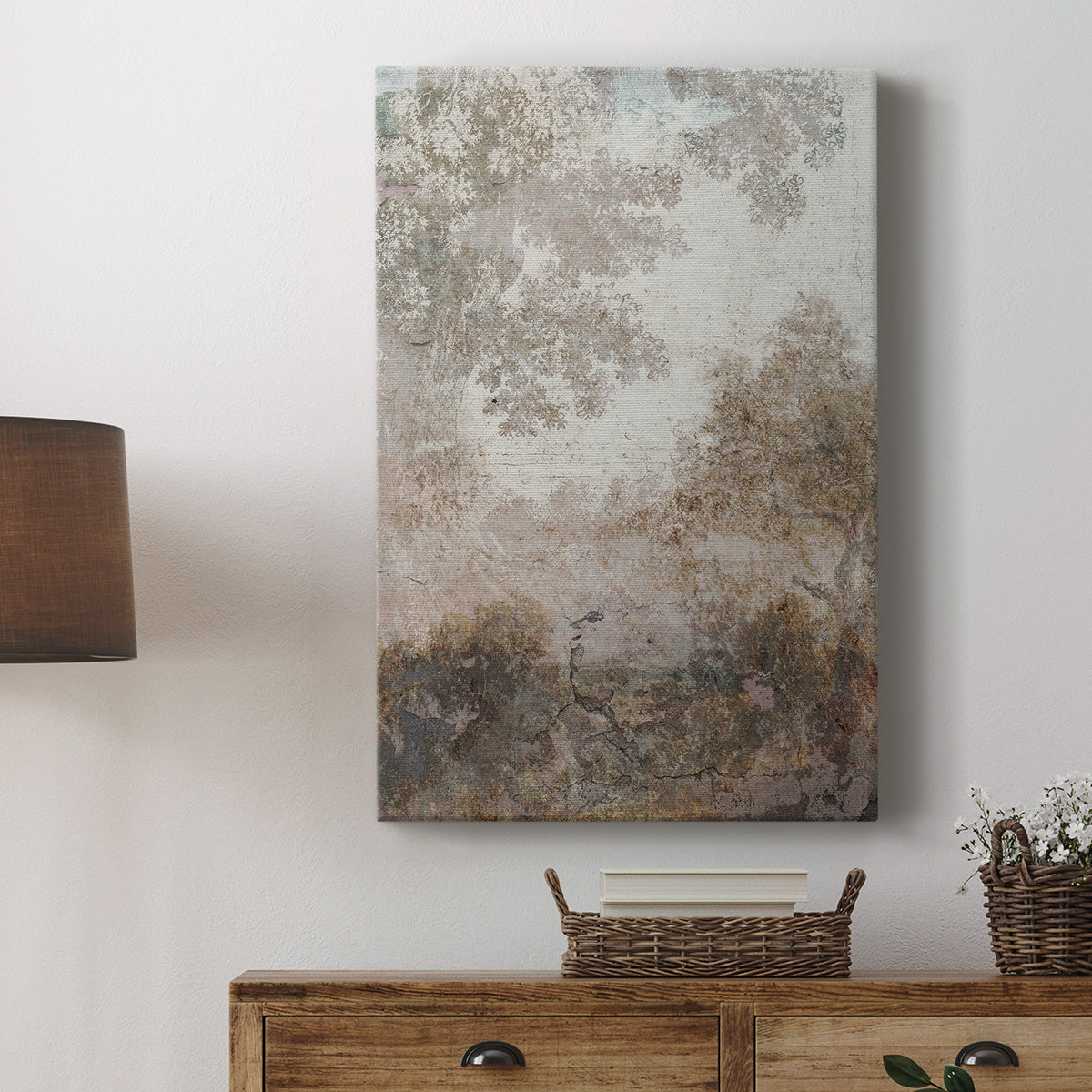 Fresco Collage II Premium Gallery Wrapped Canvas - Ready to Hang