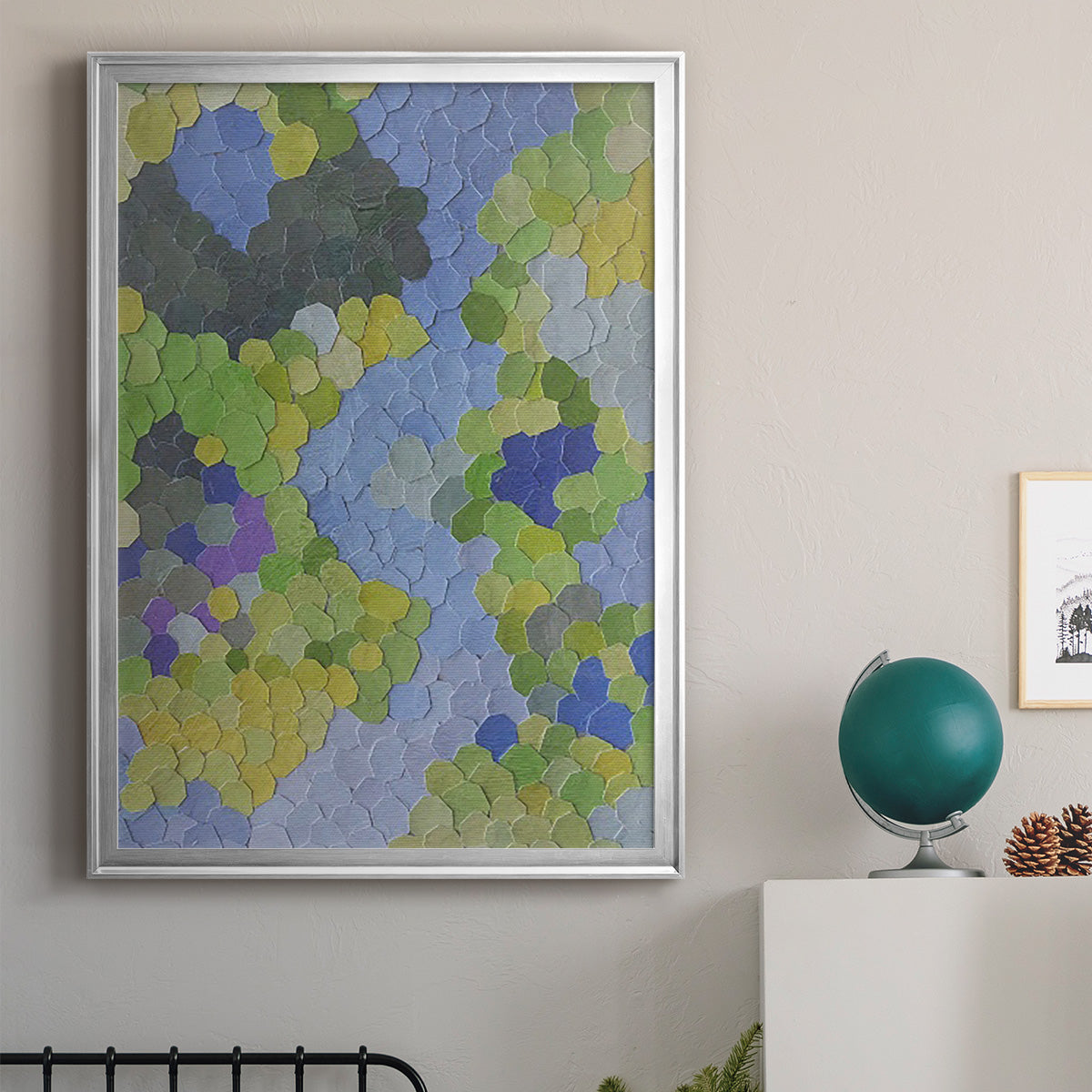 Estes Park - Modern Framed Canvas Print