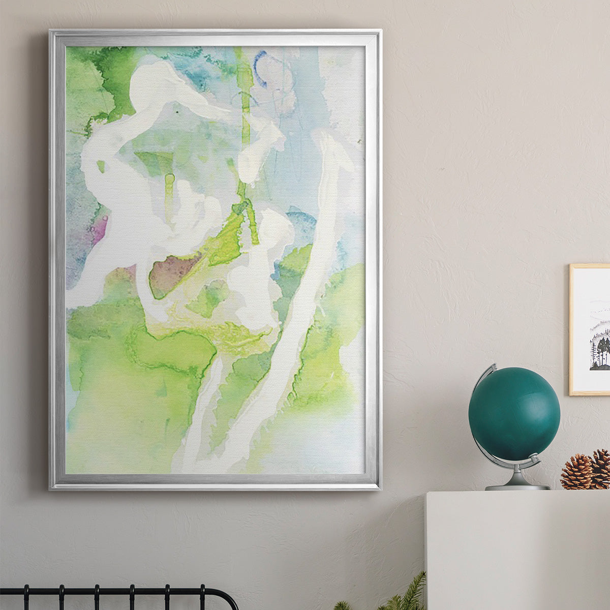 Rising Above II - Modern Framed Canvas Print