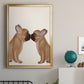 French Kiss Close Up I - Modern Framed Canvas Print