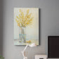 Yellow Spray in Vase II Premium Gallery Wrapped Canvas - Ready to Hang