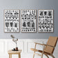 Grey Arches I - Floater Framed Canvas Set
