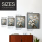 Floral Study Series LXV - Restickable Framed Art Set