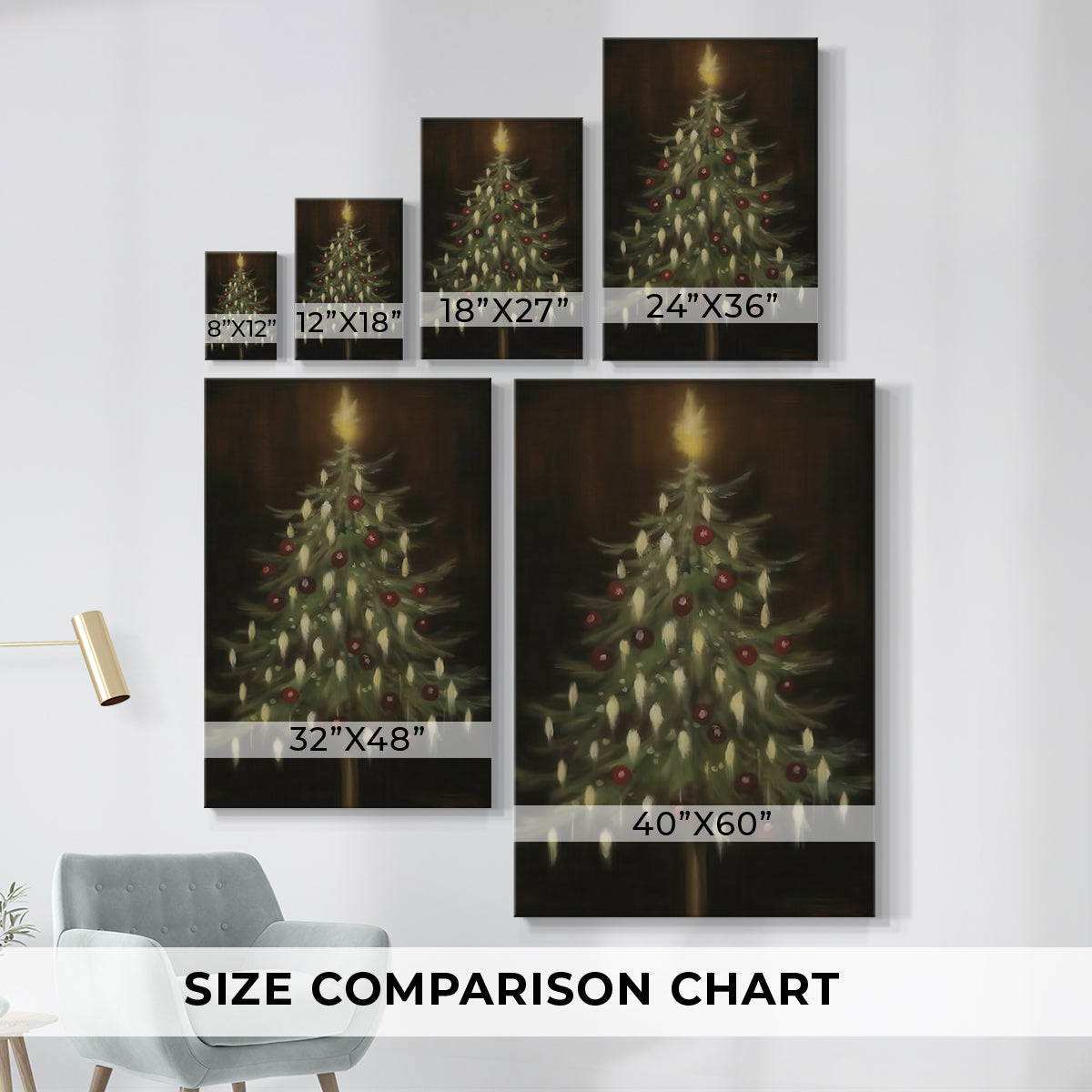 Amber Hearth Carol - Canvas Art Print