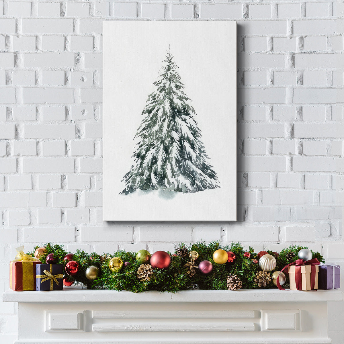 Blue Spruce I - Gallery Wrapped Canvas