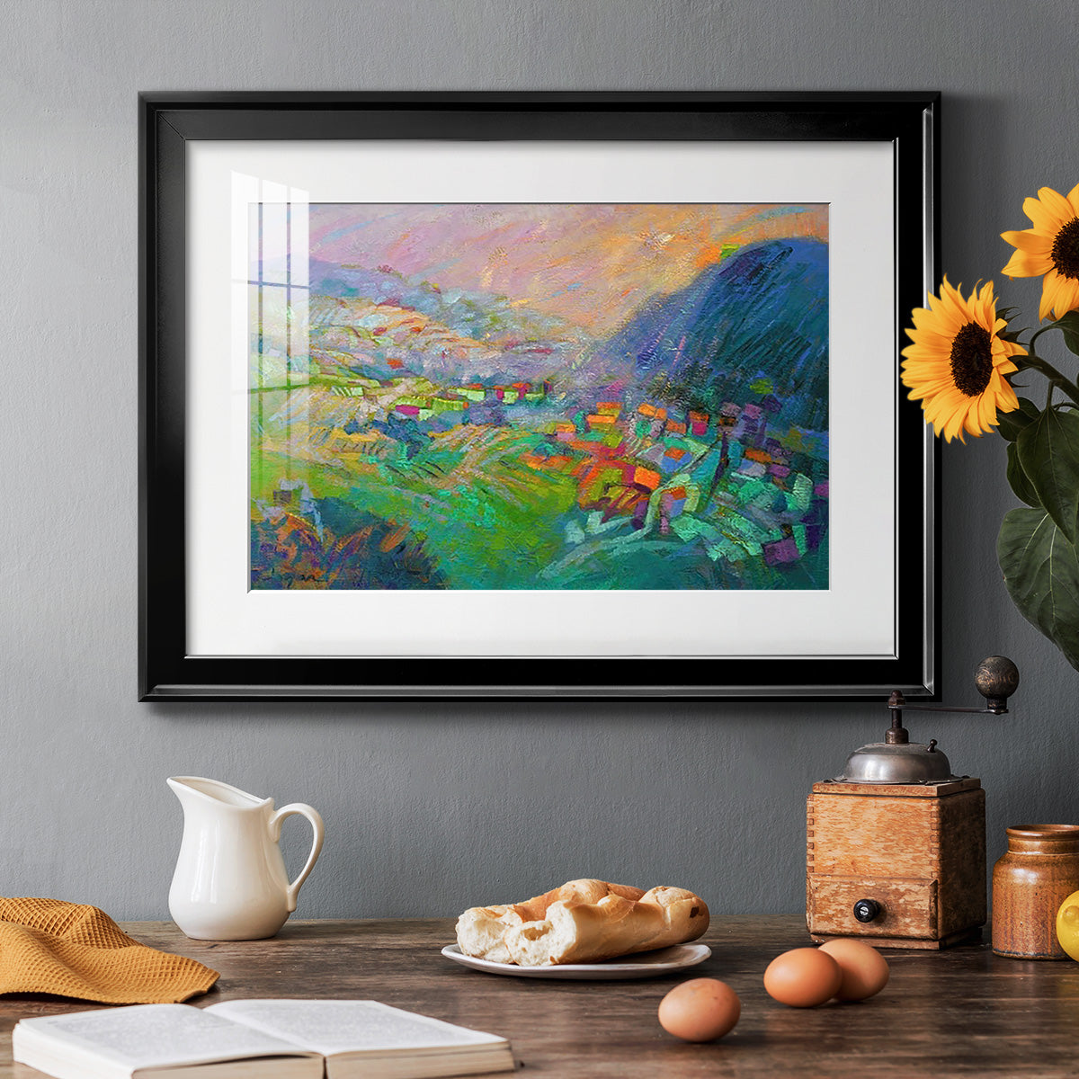 Embraced Premium Framed Print - Ready to Hang