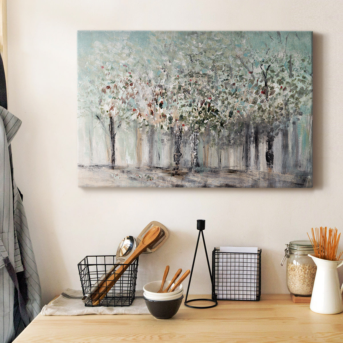 Morning's Soft Light Premium Gallery Wrapped Canvas - Ready to Hang