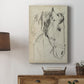 Horse in Bridle Sketch I - Canvas Art Print