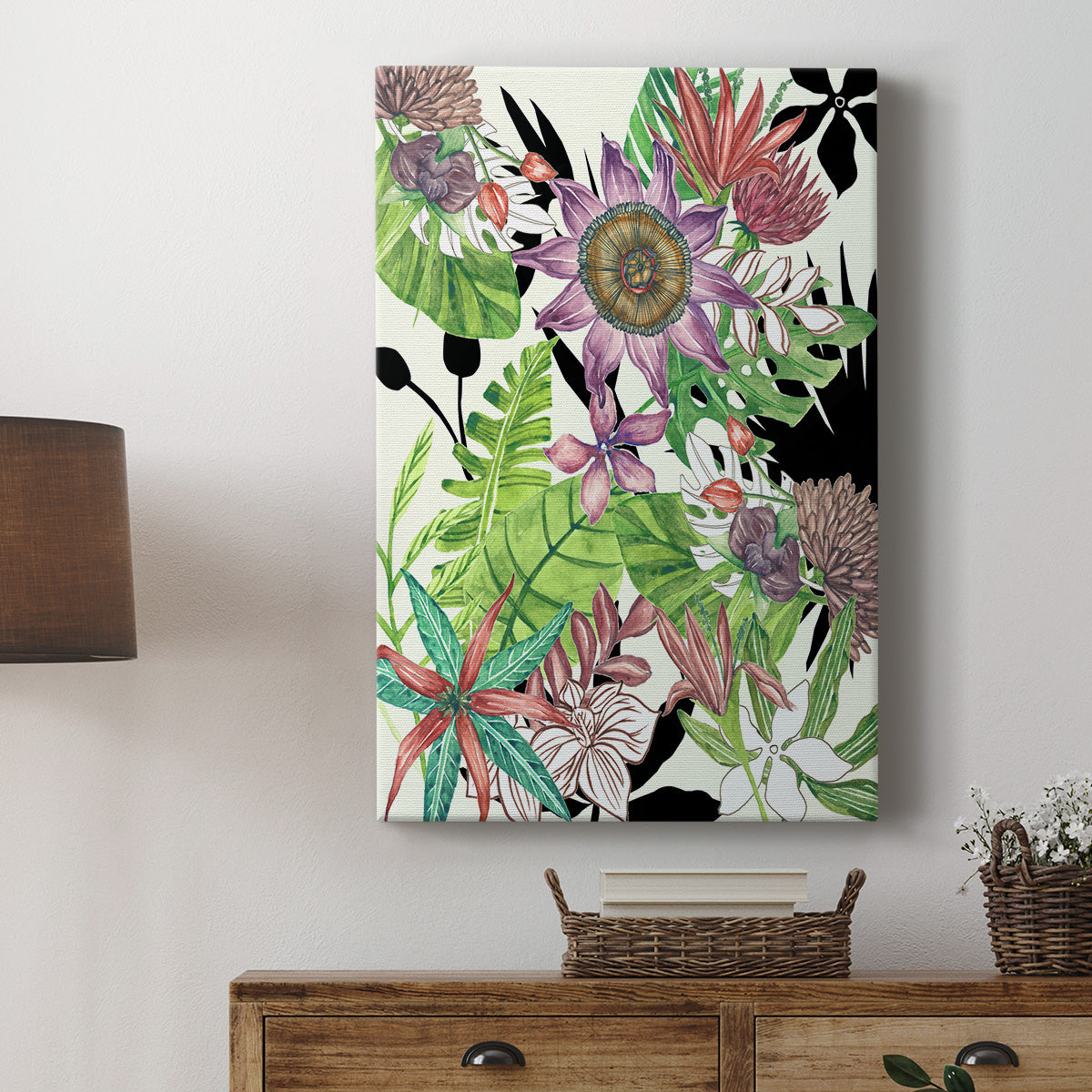 Floral Paradise I - Canvas Art Print