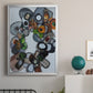 Amelia Island Stones - Modern Framed Canvas Print