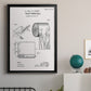 Toilet Paper Patent I - Modern Framed Canvas Print
