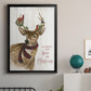 All Roads Lead Home Deer - Modern Framed Canvas Print